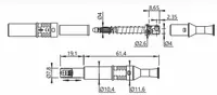PJP 1061-S Retractable Sleeve Shrouding Plug
